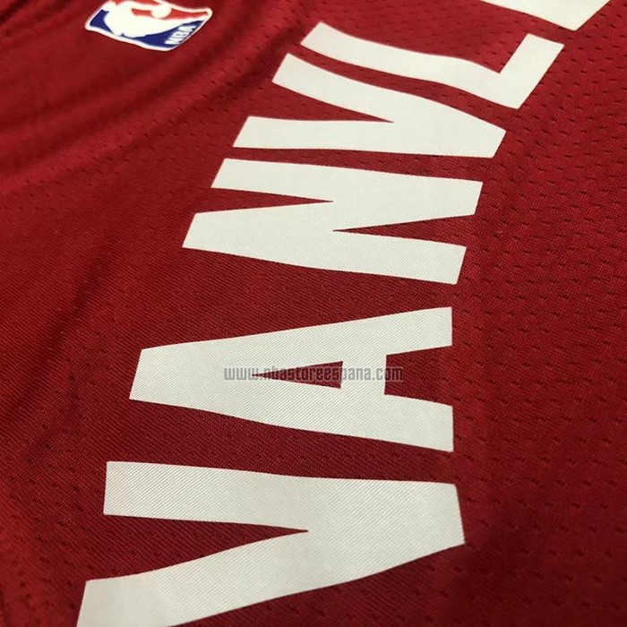 Camiseta Toronto Raptors Fred Vanvleet NO 23 Icon 2022-23 Rojo